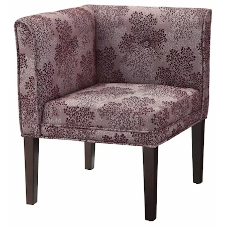 Alexandria Upholstered Corner Chair